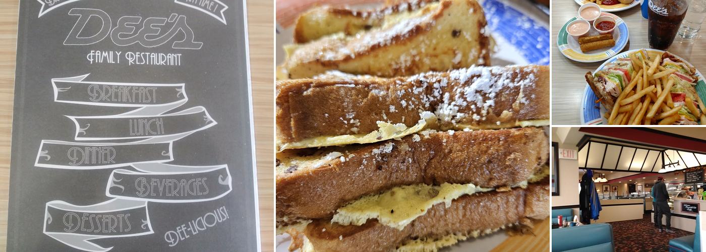 Dee's Family Restaurant Menu