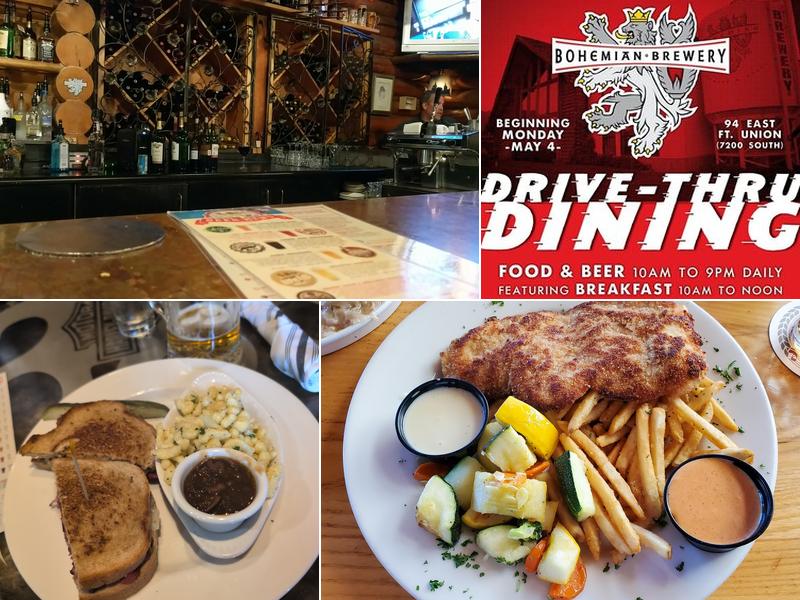 Bohemian Brewery Menu