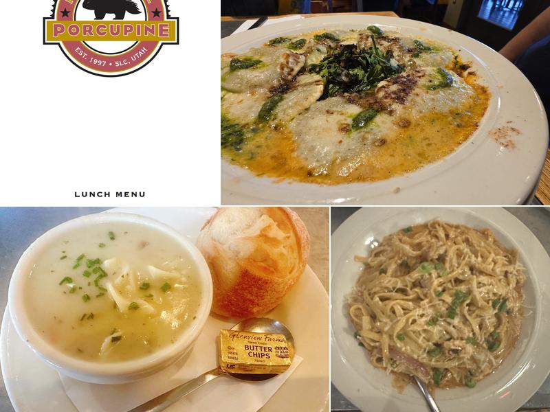 Porcupine Pub & Grille Menu