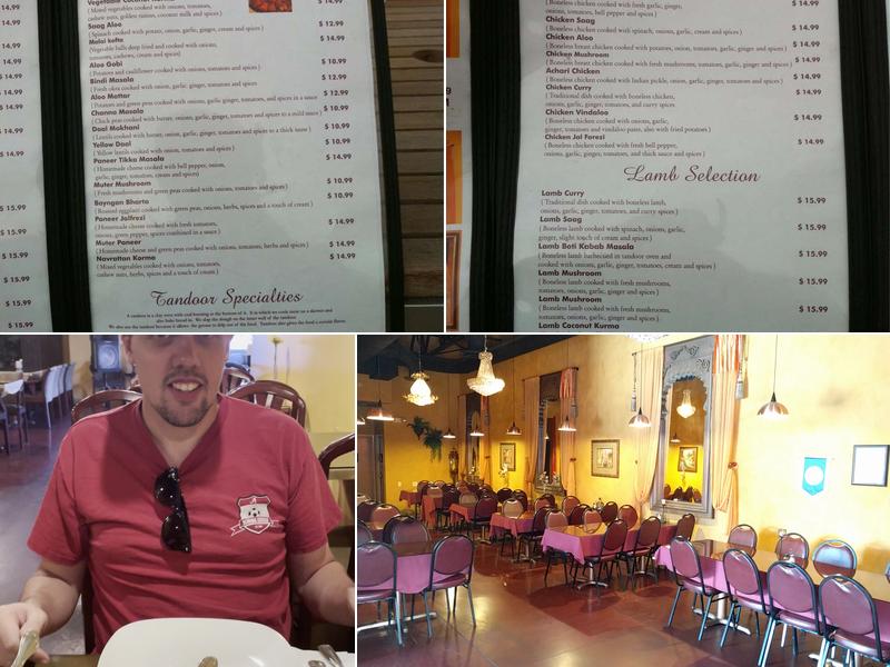 Aroma Fine Indian Cuisine Menu