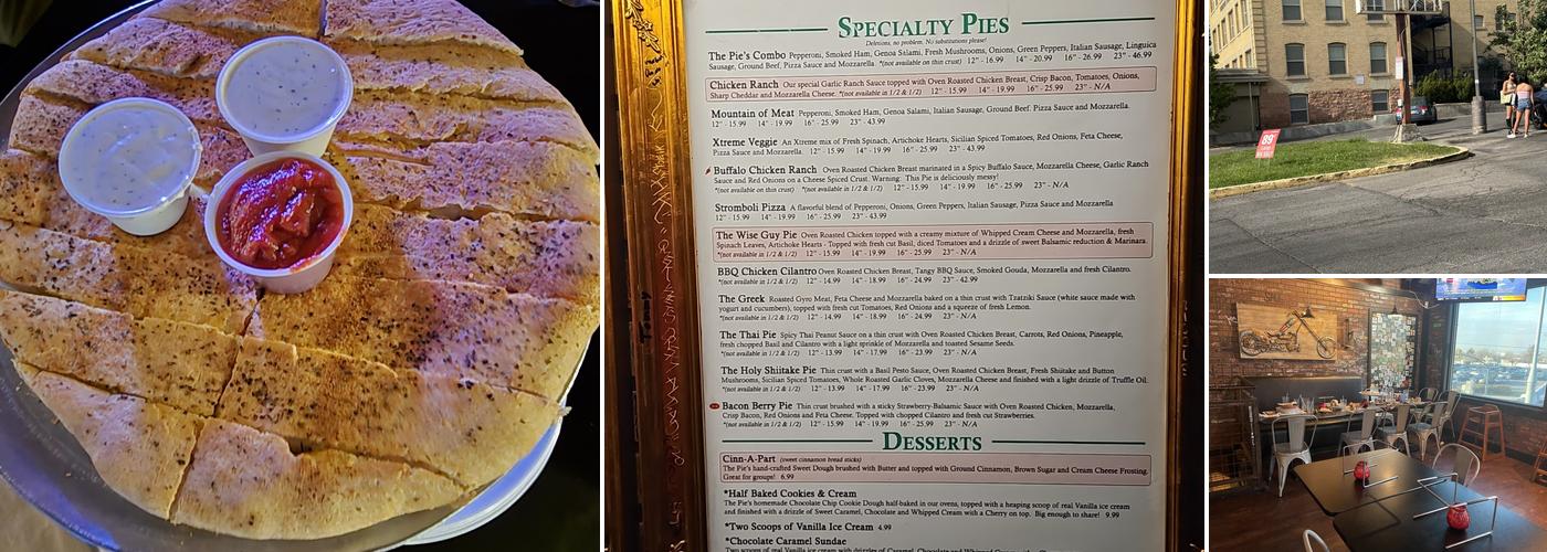 The Pie Pizzeria - Underground Menu