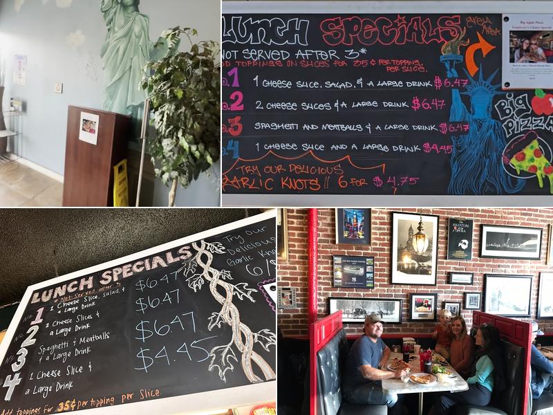 Big Apple Pizzeria Menu