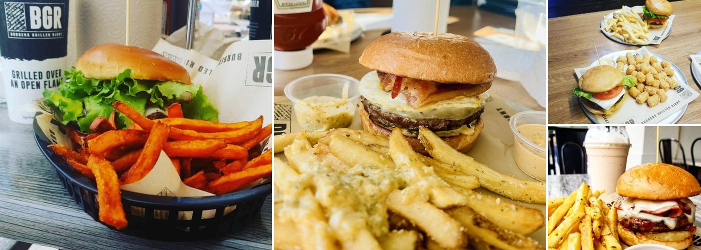 BGR Burgers Grilled Right Menu