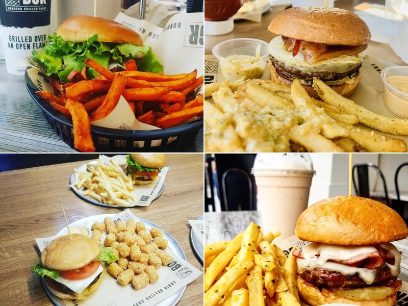 BGR Burgers Grilled Right Menu