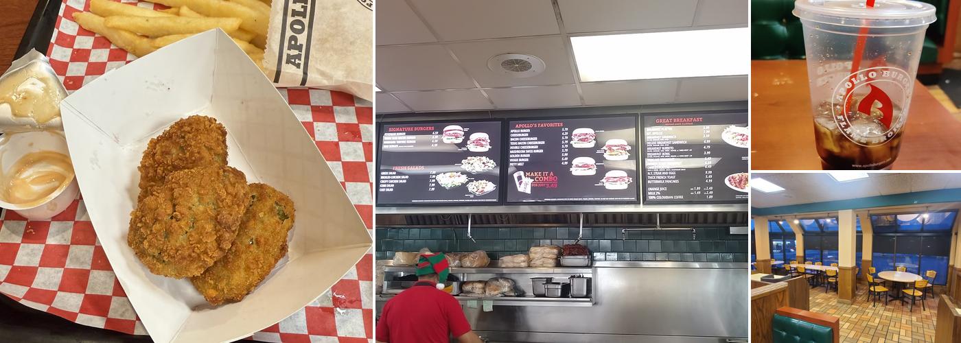 Apollo Burger Menu