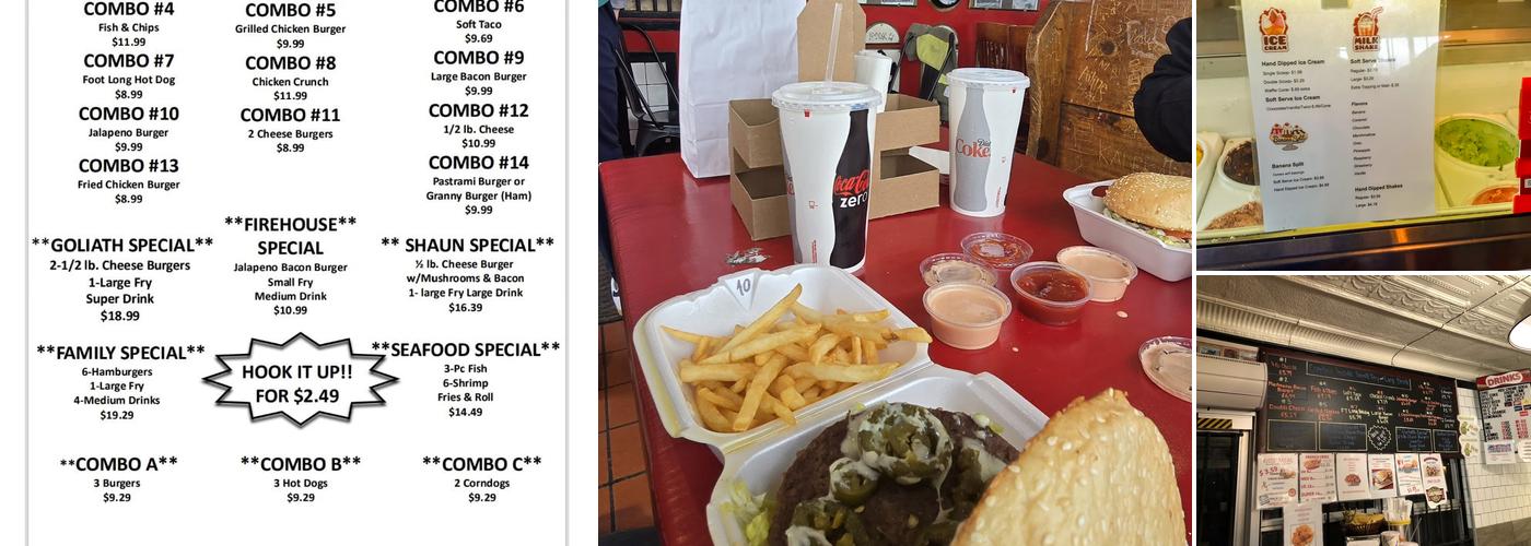 Hook & Ladder Co Menu