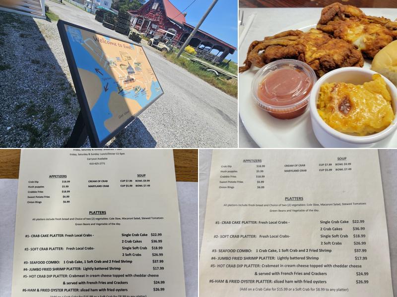 Bayside Inn Restaurant Menu