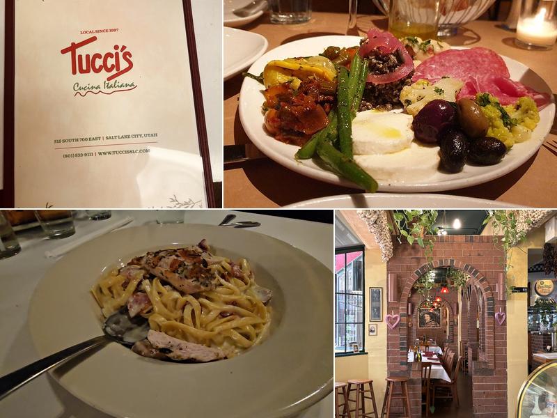 Tucci's Cucina Italiana Menu