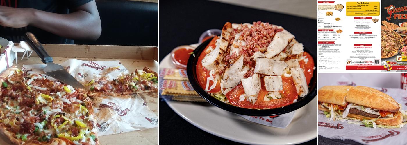 Giovanni's Pizza Menu