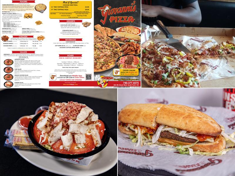 Giovanni's Pizza Menu