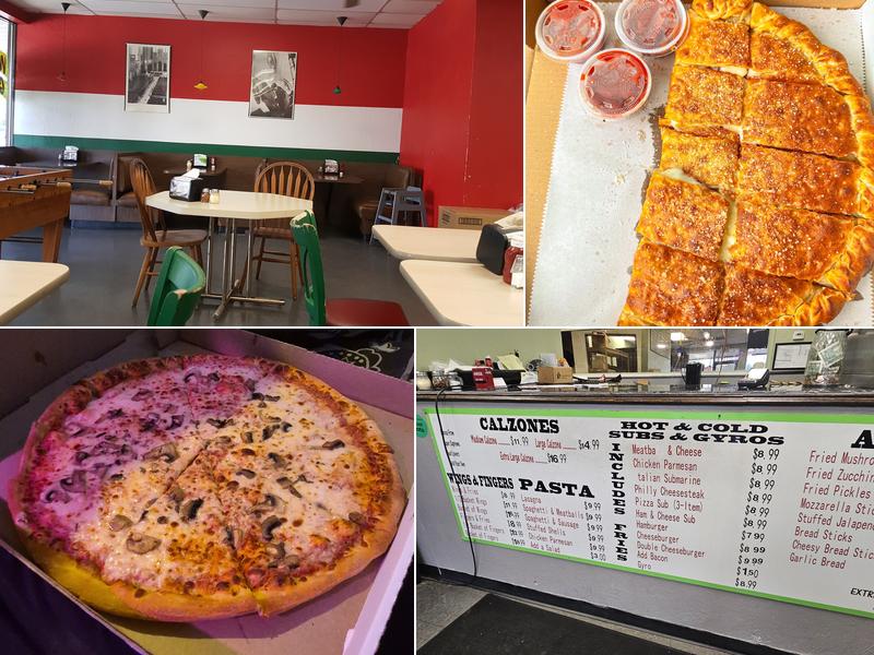 Pizzini's Pizza Menu