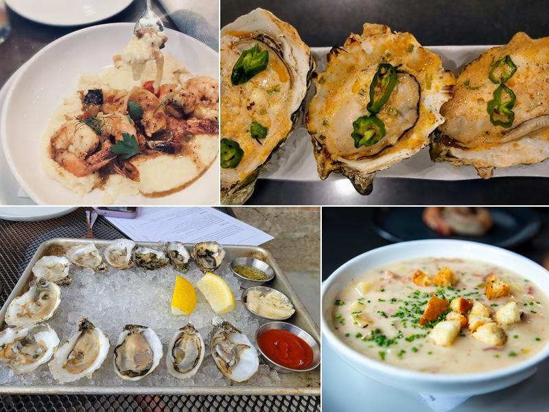 Current Fish and Oyster Menu