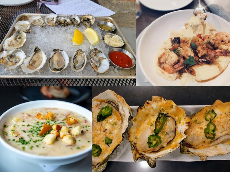 Current Fish and Oyster Menu
