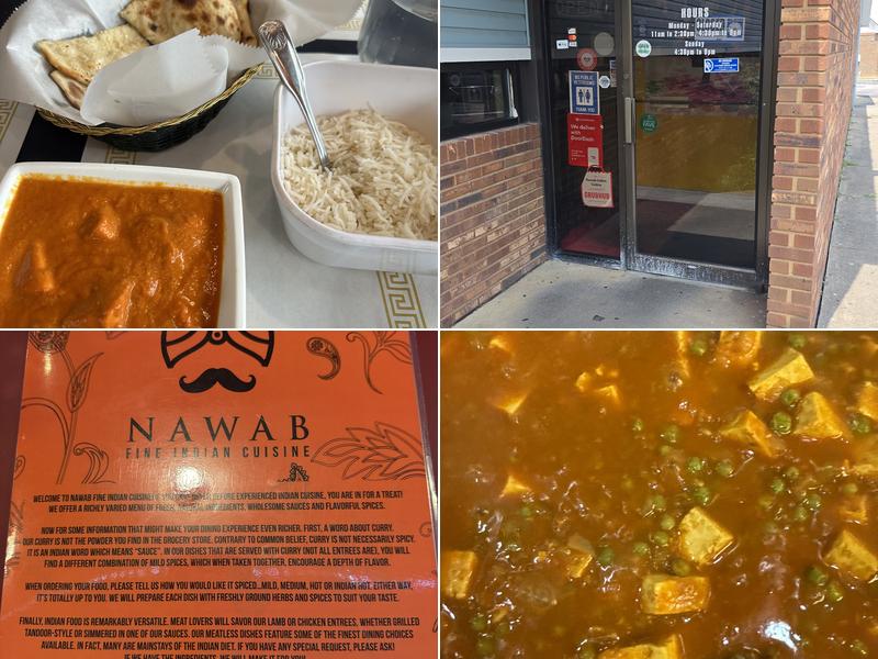 Nawab Fine Indian cuisine Menu