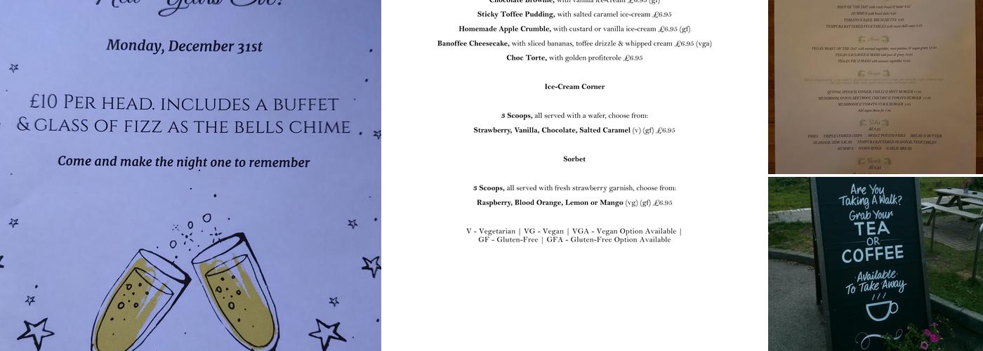 Inn on the Pond Menu