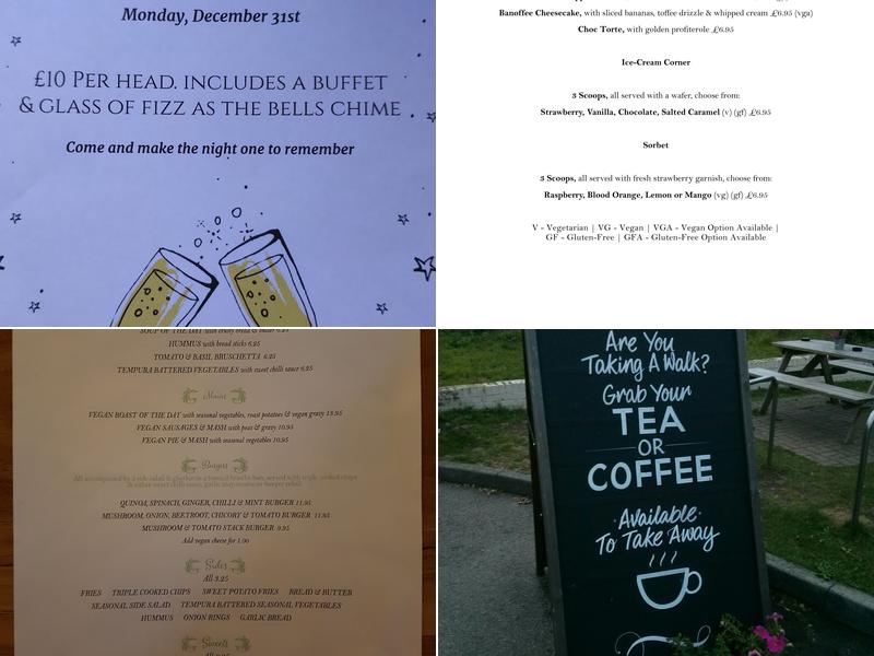 Inn on the Pond Menu