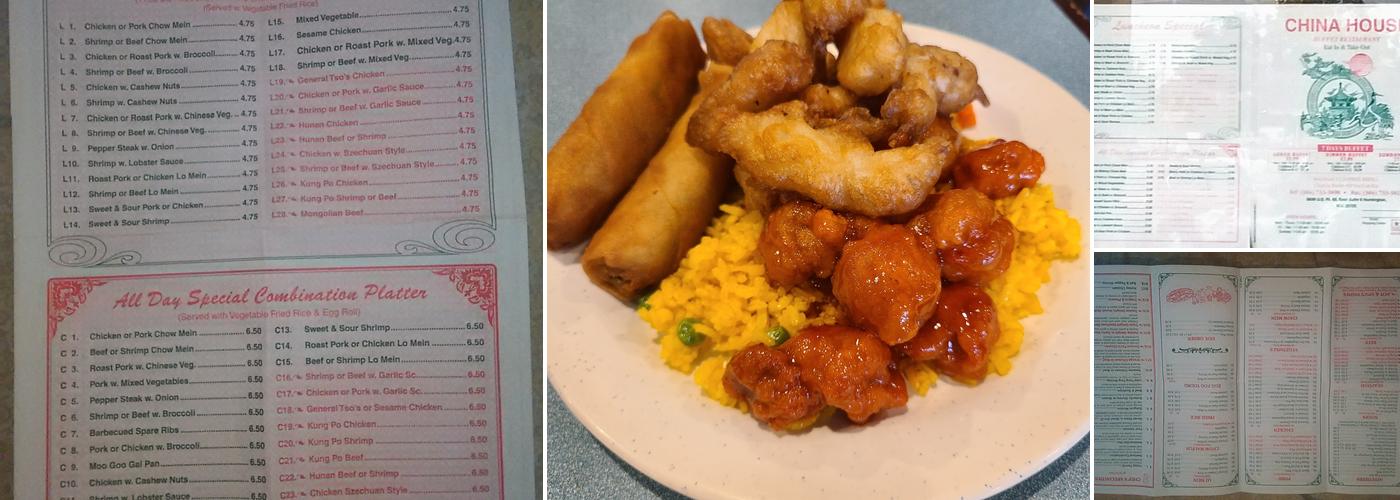 China House Menu