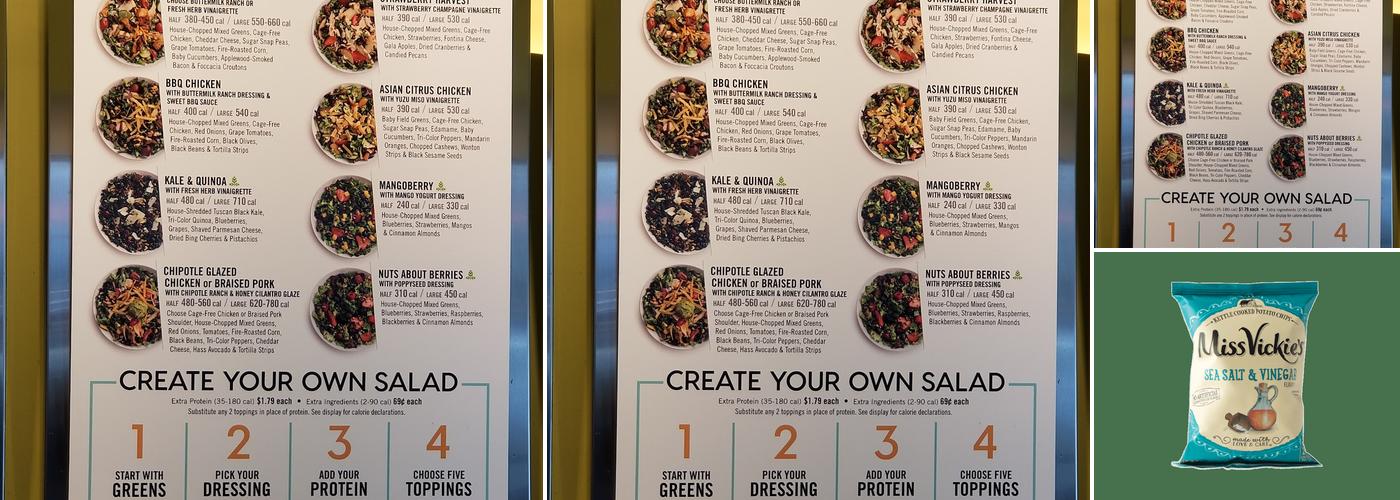 Café Zupas Menu