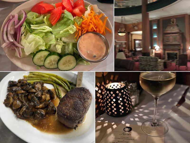 21 at the Frederick Menu