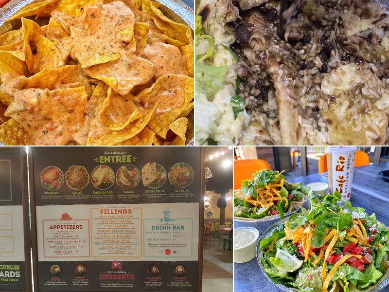 Cafe Rio Fresh Modern Mexican Menu