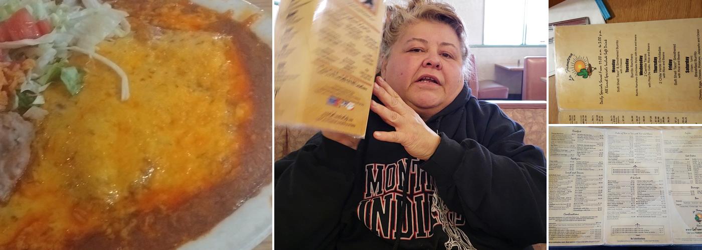 La Frontera Cafe Menu