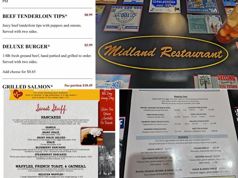 Midland Restaurant Menu