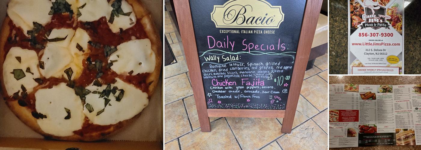 Little Jim's Pizza Menu