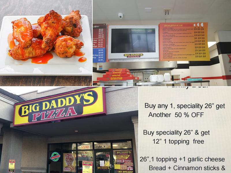 Big Daddy's Pizza of PG Menu