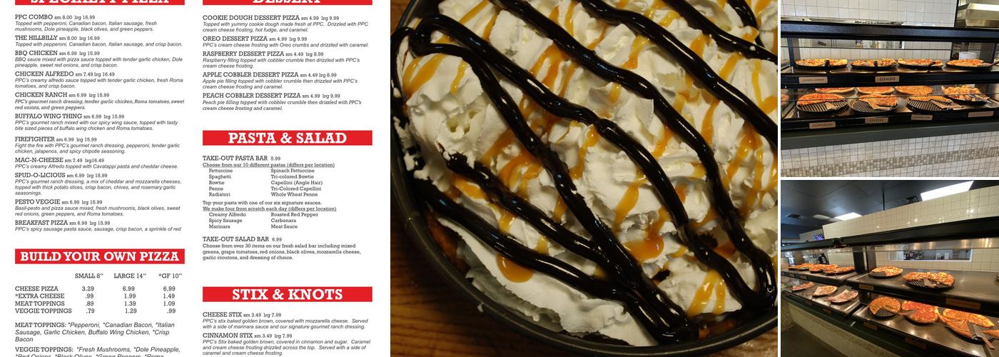Pizza Pie Cafe Menu