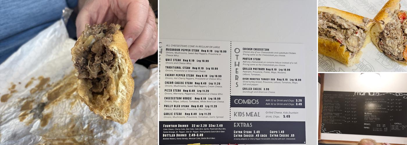 DP CHEESESTEAKS Menu