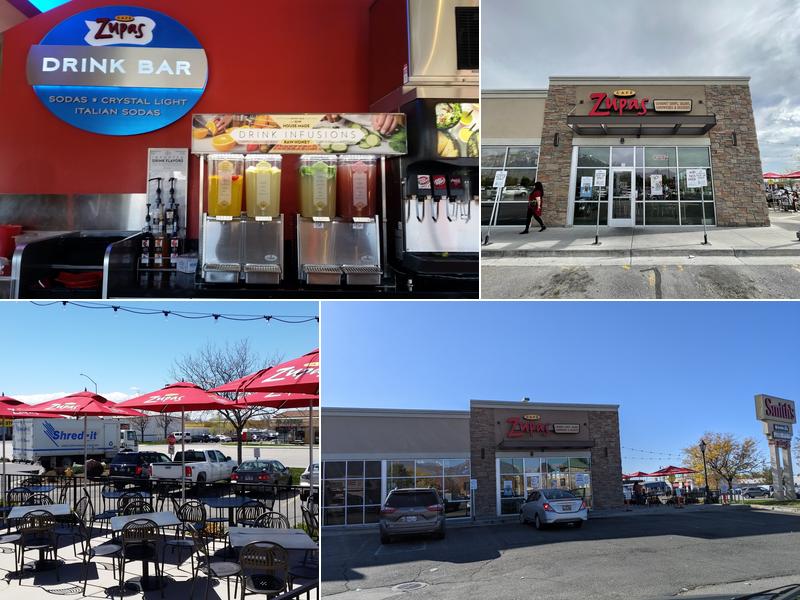 Café Zupas 55 State St, Orem