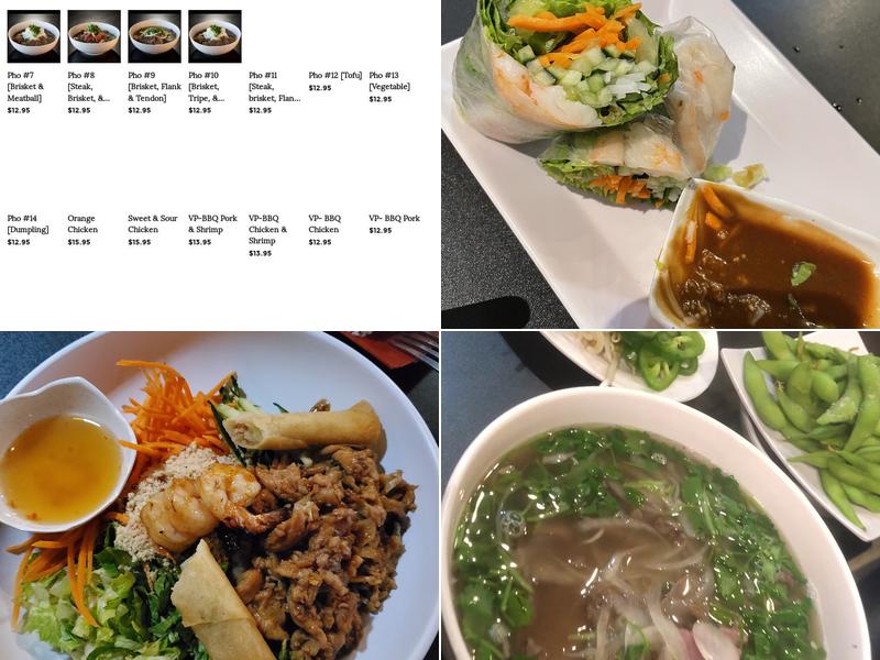 Phở Plus Menu
