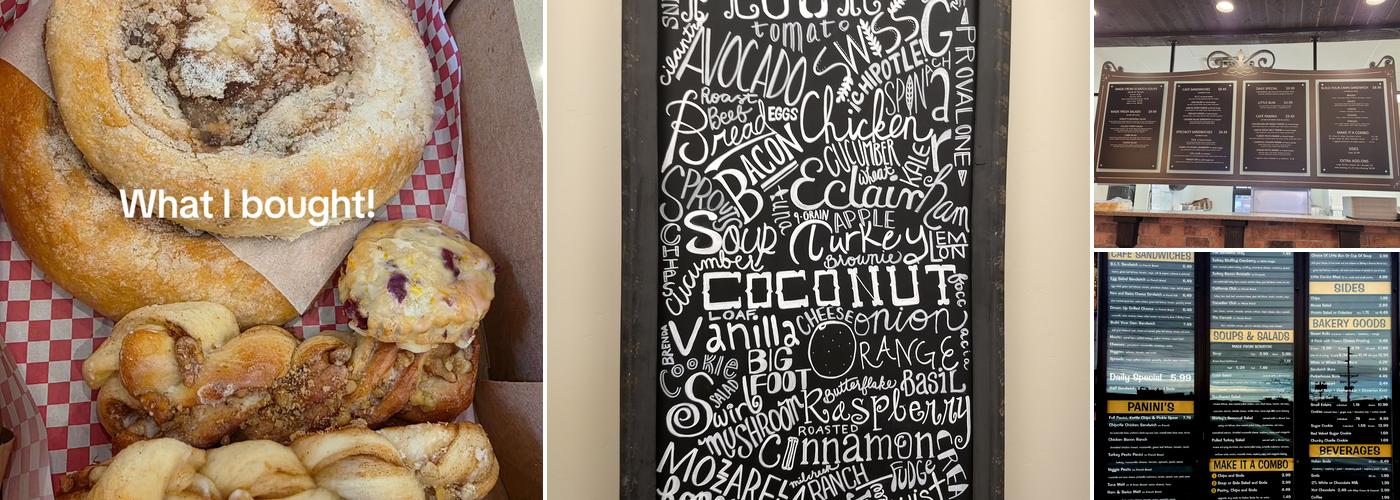 Shirley's Bakery & Cafe Menu