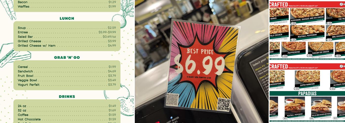 Mom Fulton's Cafe Menu