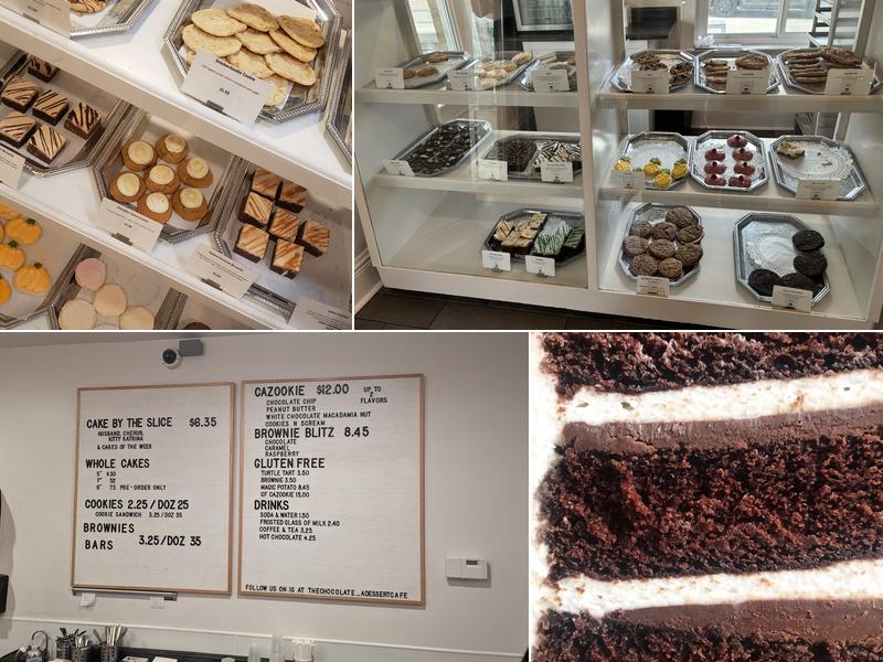 THE CHOCOLATE a dessert cafe Menu