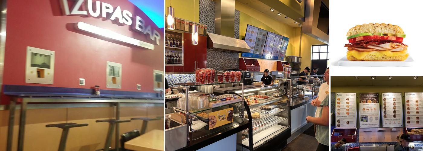 Cafe Zupas Menu