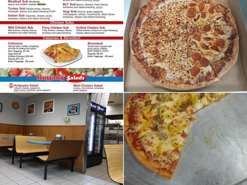 Husson's Pizza - Teays Valley Menu