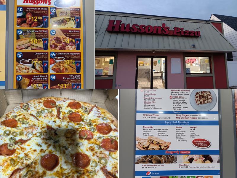 Husson's Pizza - South Charleston Menu
