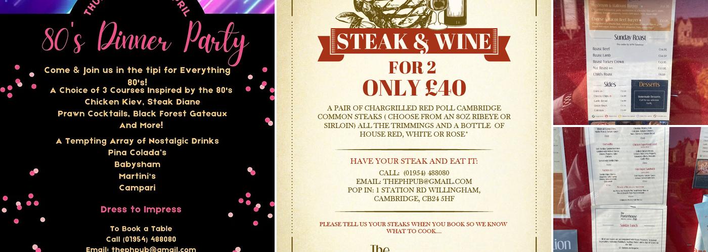 The Porterhouse Pub Menu