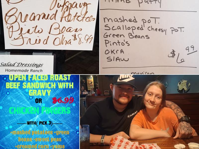 Charlie B's Restaurant Menu