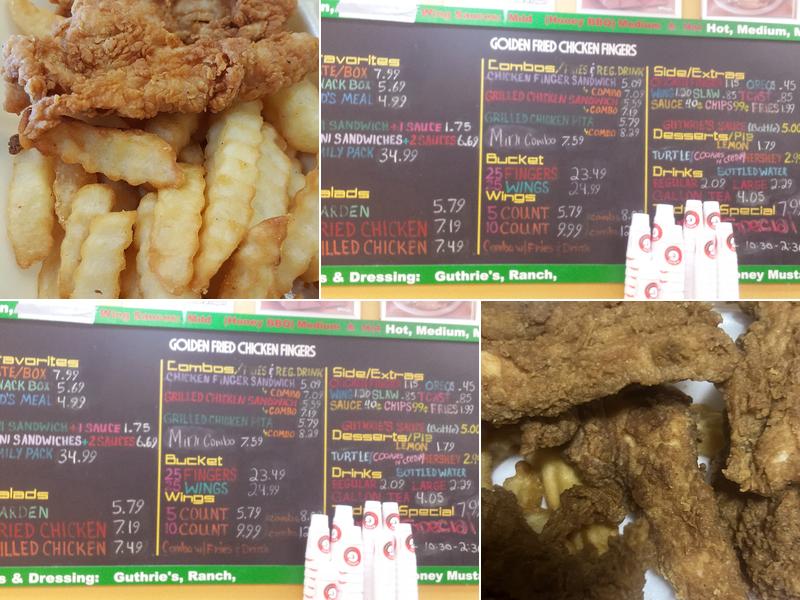 Guthrie's Restaurant Menu