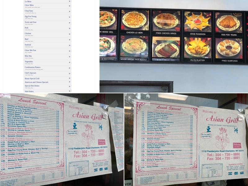 Asian Grill Restaurant Menu