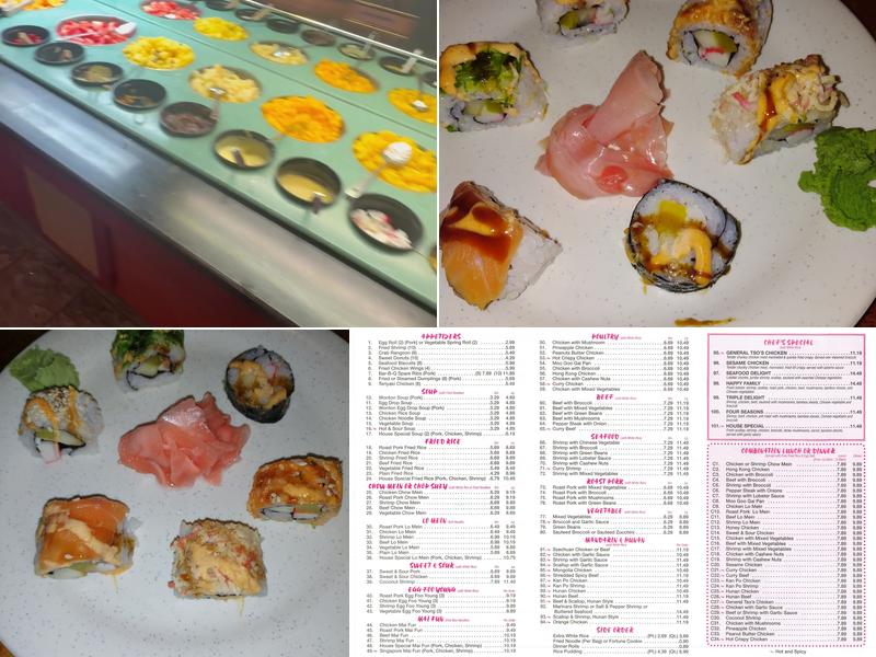 China Buffet Menu