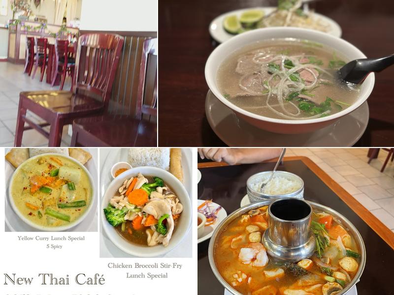 New Thai Cafe Menu