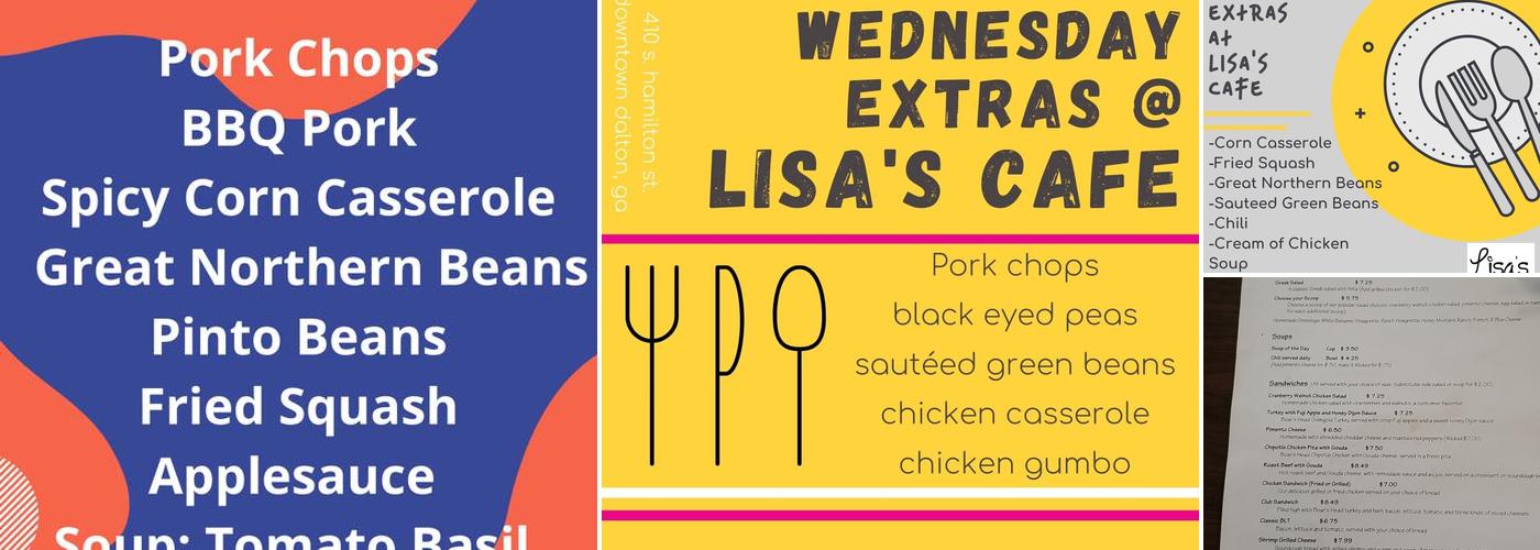 Lisa's Cafe & Catering Menu