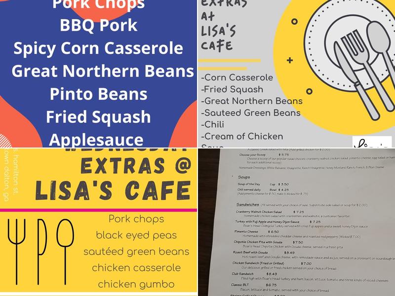 Lisa's Cafe & Catering Menu