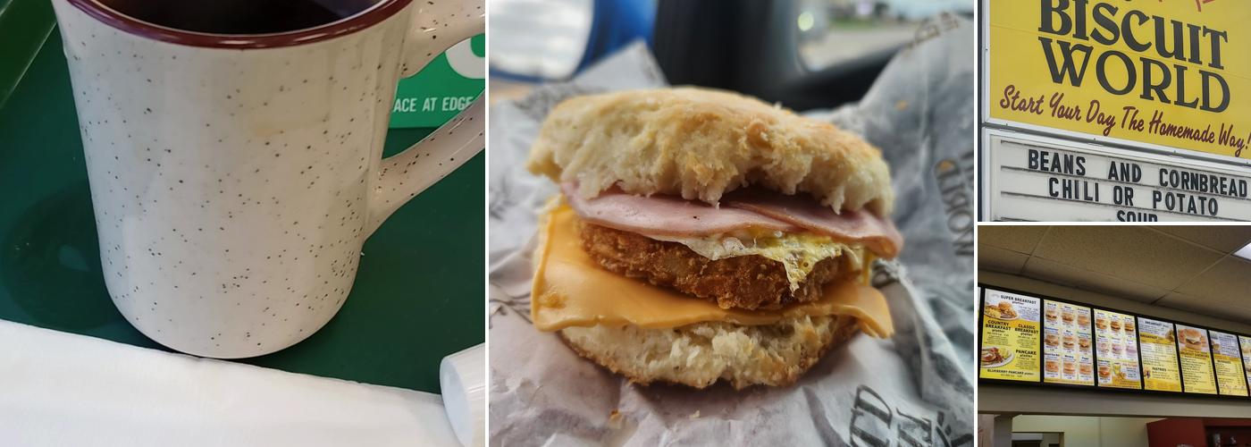 Tudor's Biscuit World Menu