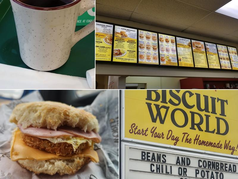 Tudor's Biscuit World Menu