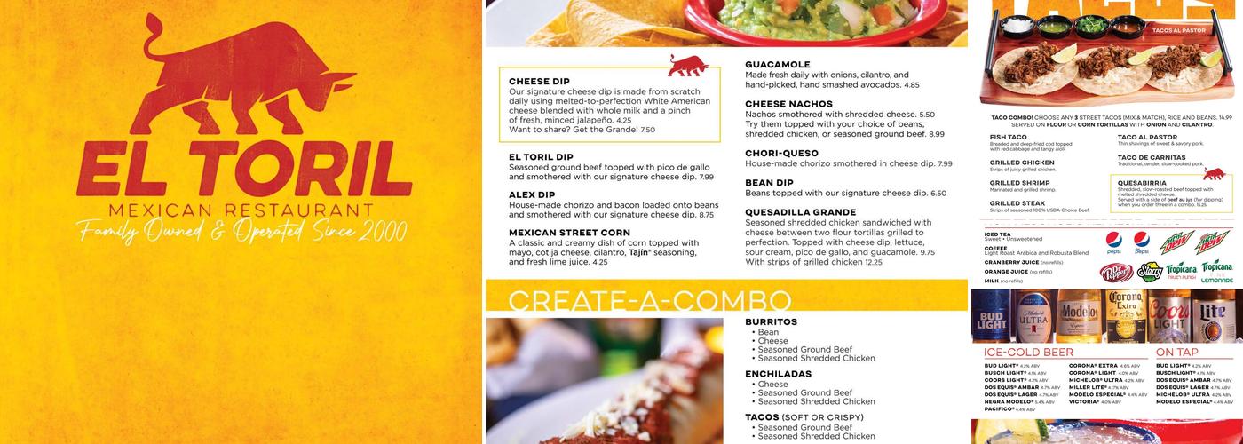 El Toril Menu