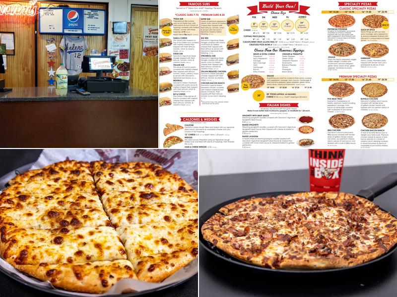 Giovanni's Pizza Menu